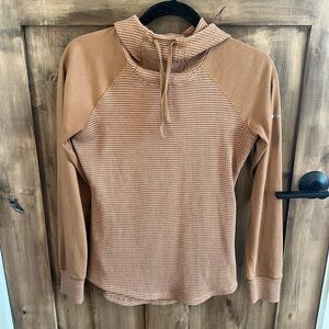 Columbia 💚 Brown Textured Hoodie